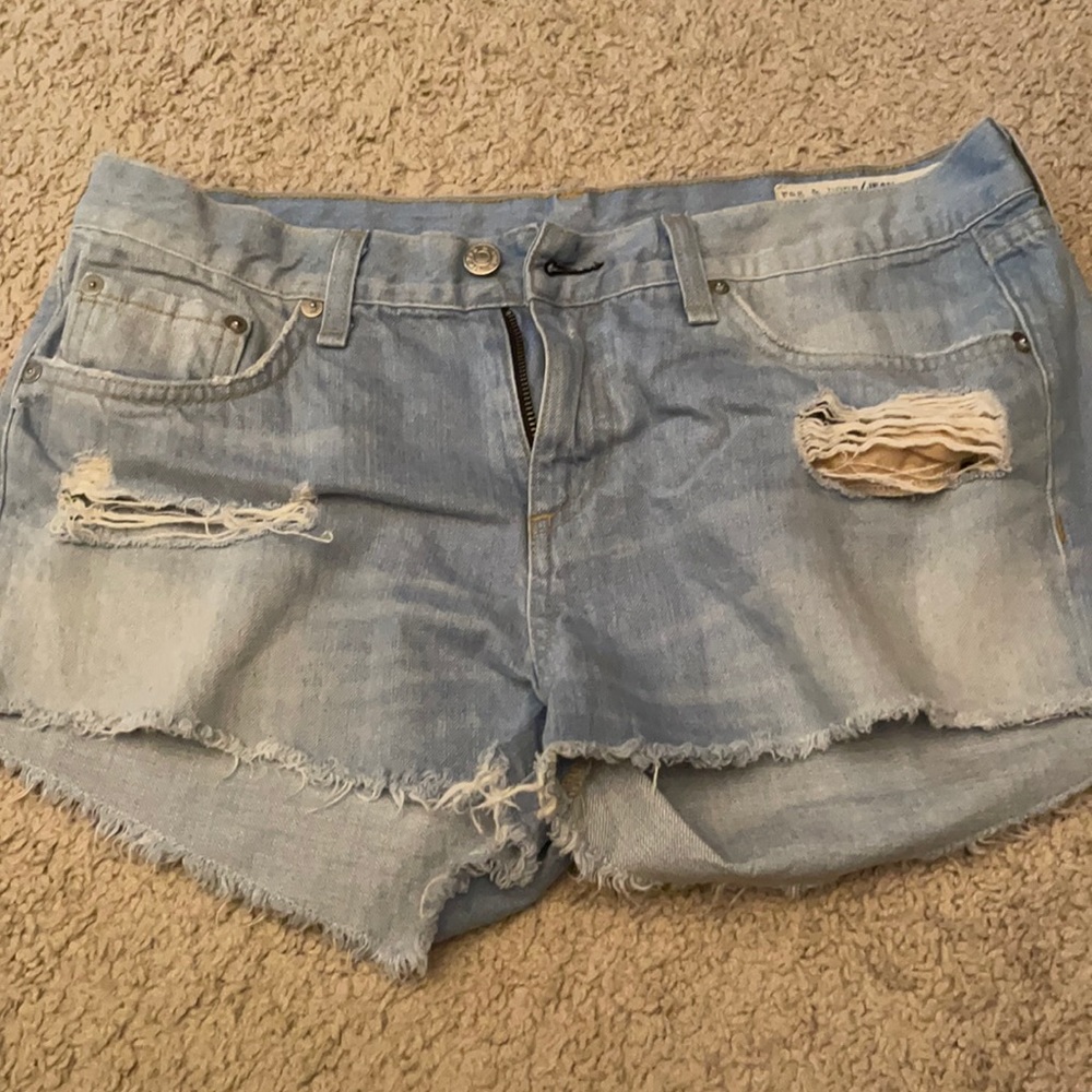 Rag and bone jean shorts